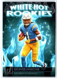 2023 Donruss #WHR-4 Quentin Johnston White Hot Rookies - Picture 1 of 2