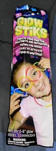 Glow Sticks 5 Pack New In Package 5+ Years Of Age  - Picture 1 of 2