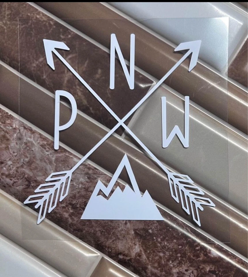 PNW vinyl decals for cars - Image 1 of 1