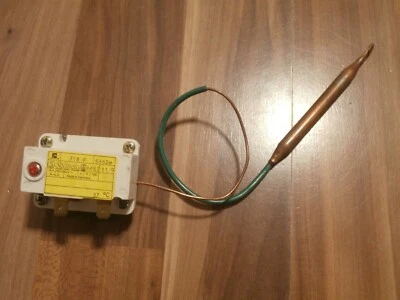 #Thermostat Emerson 718F 566Ze FU 37°C Regelbar Made in Germany 16A 250/380V