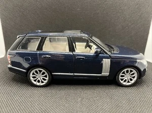 MSZ Die Cast 1:34 Scale Range Rover SUV Blue Color Pullback Model Vehicle WORKS - Bild 1 von 11