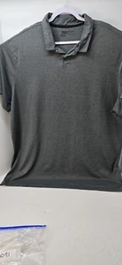 Nike Golf Polo Shirt XXL Uomo Manica Corta Dri Fit Bianco Grigio Vestibilità Standard - Foto 1 di 6
