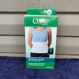 Curad Abdominal Stomach Binder Post-Surgical Tri-Panel Small / Medium - Picture 1 of 8