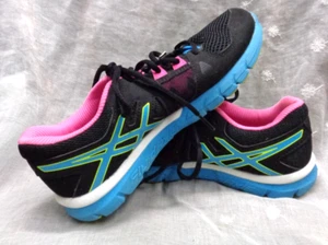Women's ASICS Sneakers GEL CRAZE Shoes ~ Black / Pink ~ S653J F911115 BJ ~ 6.5 - Picture 1 of 11