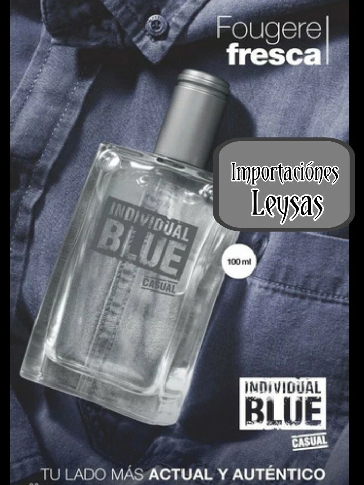 INDIVIDUAL AZUL CASUAL EAU DE TOILETTE PARA ÉL AVON 100 ML IMPORTADO DE MEXICO  Foto 1 de 1