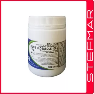 2 x Fidos Closasole 10Kg 100s 100 Tablets Worming For Dogs and Cats - Bild 1 von 1