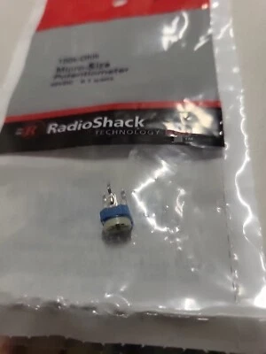 Potenciómetro RadioShack 271-284 100k-Ohm tamaño micro Foto 1 de 4
