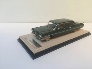 1/43 1964 Cadillac 75 Limousine green metallic GLM/Stamp models - Picture 1 of 9