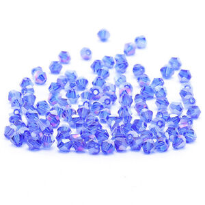 100pcs 4mm Austria Glass Crystal Bicone beads #5301 beads for jewelry making