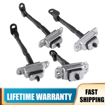 4PC Front Rear Door Check Strap Stop Hinge For 2005-2009 Hyundai Tucson 2.0 2.7L - Изображение 1 из 4