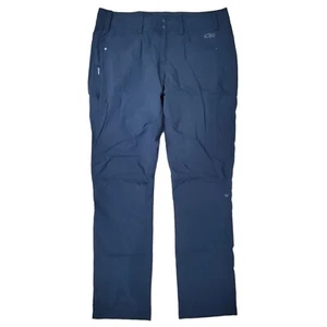OUTDOOR RESEARCH Pants Womens 12 Gray Regular Casual Outdoor Flap Zipped Pockets - Picture 1 of 8