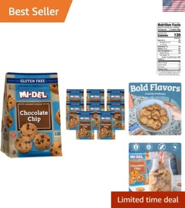 Delicious Non-GMO Chocolate Chip Cookies - 0g Trans Fat, Gluten Free Snack Pack - Picture 1 of 8