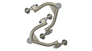 ISR Adjustable Front Upper Camber Control Arms Kit FUCA Z33 350z V35 G35 New - Foto 1 di 3