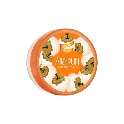 Airspun Coty Loose Face Powder, Translucent Extra Coverage, 0.35g MISSING A BIT - Image 1 of 4