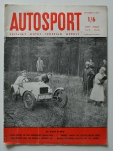 AUTOSPORT Magazine November 15, 1957 Peter Collins Caracas race A35 - Photo 1 sur 2