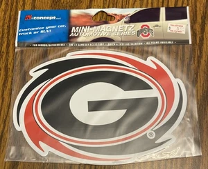 Brand New! Georgia Bulldogs 7.75 x 5.5 In-Concept CAR MAGNET - Picture 1 of 2