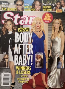 CHRISTINA AGUILERA / JENNIFER LOPEZ / NICOLE RICHIE APRIL 2008 STAR Magazine - Picture 1 of 1