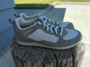 Merrell Shoes Womens 11 Alpine Casual Low Sneakers J95374 Gray Suede Lace Up - Picture 1 of 8