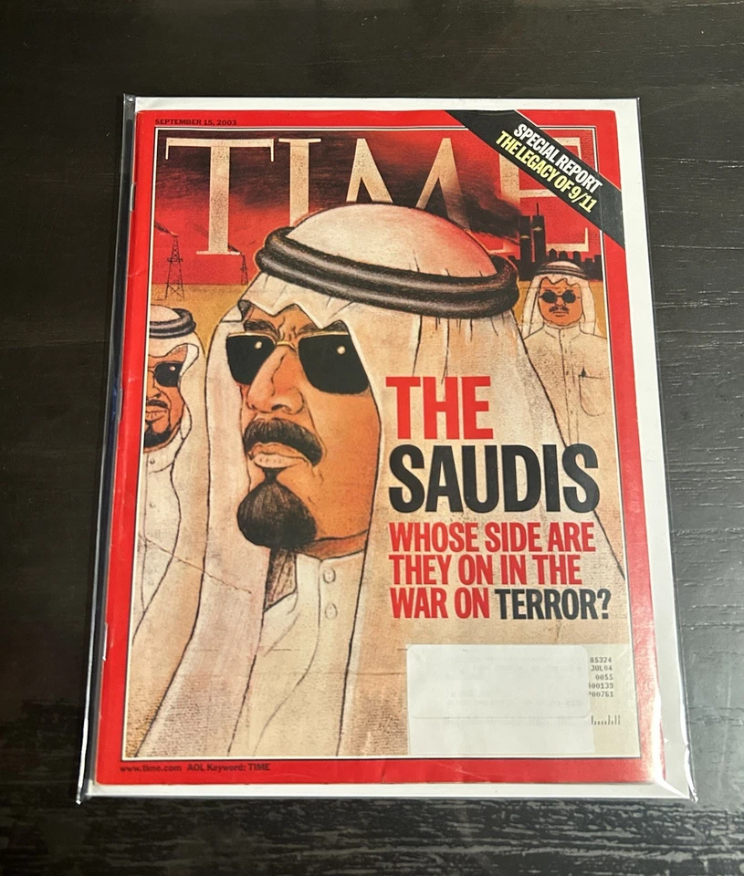Time Magazine September 15, 2003 The Saudis, War On Terror - Image 1 of 1