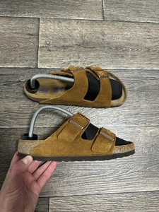 birkenstock arizona suede brown unisex eu 39 - Picture 1 of 8