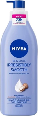 2x NIVEA Irresistibly Smooth Moisturising Body Lotion (400ml), Body Moisturiser - image 1 of 4