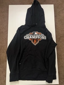 San Francisco Giants Antigua Hoodie Adult XL Black 2012 World Series Champions - Picture 1 of 4