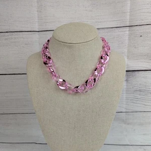 Bar By Alexa Rae Melania Clara Wild Necklace Petal Pink Jewelry - Picture 1 of 9