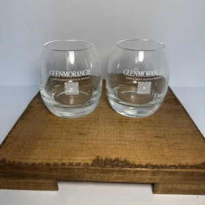 2 GLENMORANGIE SCOTCH GLASS GLASSES, BRITISH OPEN CHAMPIONSHIP GOLF, WHISKEY - Picture 1 of 1