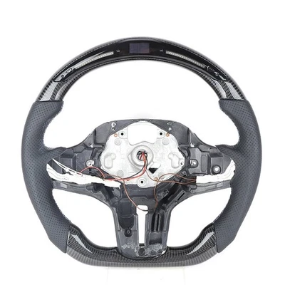 Руль из углеродного волокна для BMW G30 G38 серии 5-8 X1 X3 X4 X5 X6 M5 M6 XM - Изображение 1 из 4