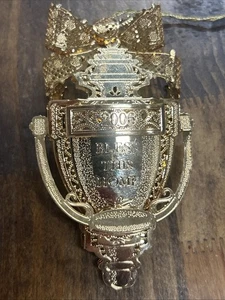 Gold Tone Danbury Mint 2006 Bless This Home Ornament - Bild 1 von 3