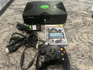 OG Xbox Konsole Bundle: Controller, Kabel, Kabel, Spiel aufgerüstet - Bild 1 von 10