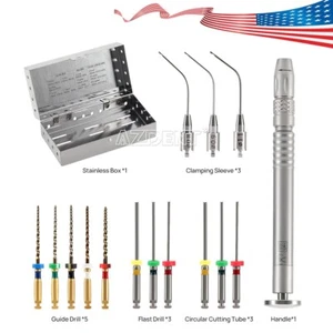 Sistema de eliminación de archivos rotos de endodoncia dental Kit de extracción de archivos de conducto radicular - Imagen 1 de 18