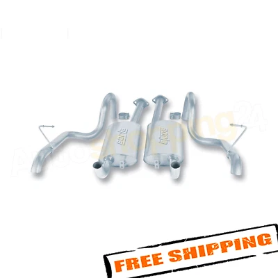 Borla 14139 Touring Catback Exhaust for 1987-1993 Ford Mustang GT 5.0L V8 - Image 1 of 2