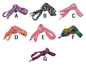 Moda Cordones Planos ""Leopardo"" Tenis Zapatillas Zapato Un Par 7 Colores - Imagen 1 de 15