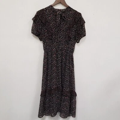 Vestido midi Knox Rose floral oscuro cottagecore para mujer talla M campesino hada grunge Foto 1 de 4