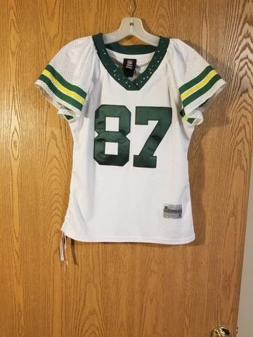 Jordy Nelson #87 Green Bay Packers Sewn Womens  Reebok Bling Jersey Size Medium Cover