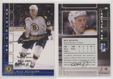 2001-02 ITG Be A Player Memorabilia Sapphire Chicago Sun-Times /10 Nick Boynton