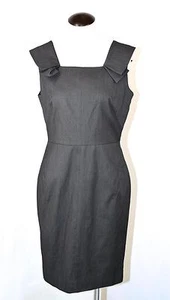 Banana Republic Gray Stretch Wool Blend Dress Sleeveless NWOT Size 8 - Picture 1 of 9