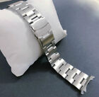 20-22mm Stainless Steel Strap Watch Band With Push Button Lock Buckle For Seiko 