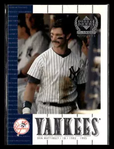 2000 Upper Deck Yankees Legends #6 Don Mattingly - Picture 1 of 2