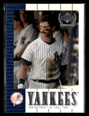 2000 Upper Deck Yankees Legends #6 Don Mattingly - Image 1 of 2