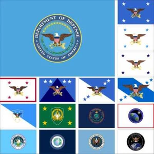 USA Defense Department Flag Secretary CJCS VJCS DIA NGA NIMA NRO NSA SACEUR SEAC - Picture 1 of 19