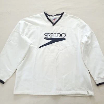 Suéter Speedo vintage gola V grande - Imagem 1 de 4