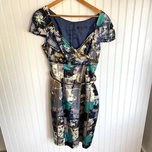 Vestido de seda vintage David Meister talla 12 para mujer - Imagen 1 de 8