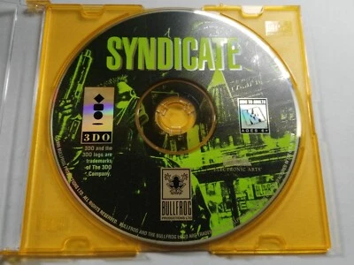 Syndicate 3DO authentic - poor condition, scratches - Image 1 of 2