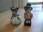 Rare Artone Patent Pending Mr And Mrs Mouse - Mice Couple - Salt And Pepper 