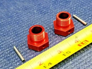 *NUOVO* ARRMA Mozzi/Pin esazionali 24 mm (QTY 2) 1/5 8S KRATON EMARGINATO ARA310928 ARA7130 - Foto 1 di 3
