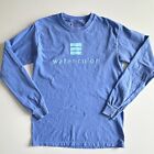 Comfort Colors WATERCOLOR Florida Seaside Long Sleeve Tee T-Shirt, BLUE S Small