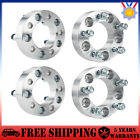 4Pcs 1.25" 5X4.75 Wheel Spacers M12x1.5 87.1Mm For Buick Rivera Fwd Gmc Jimmy