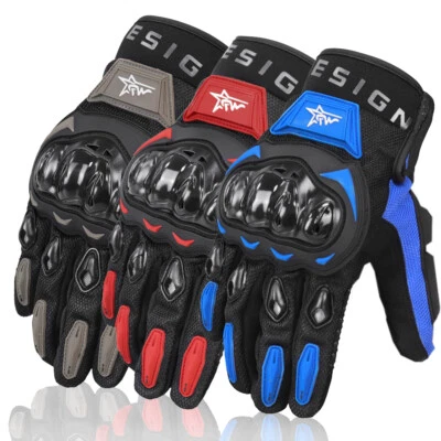 Novas luvas de motocicleta respiráveis tela sensível ao toque luvas de bicicleta sujeira luvas antiderrapantes - Imagem 1 de 4